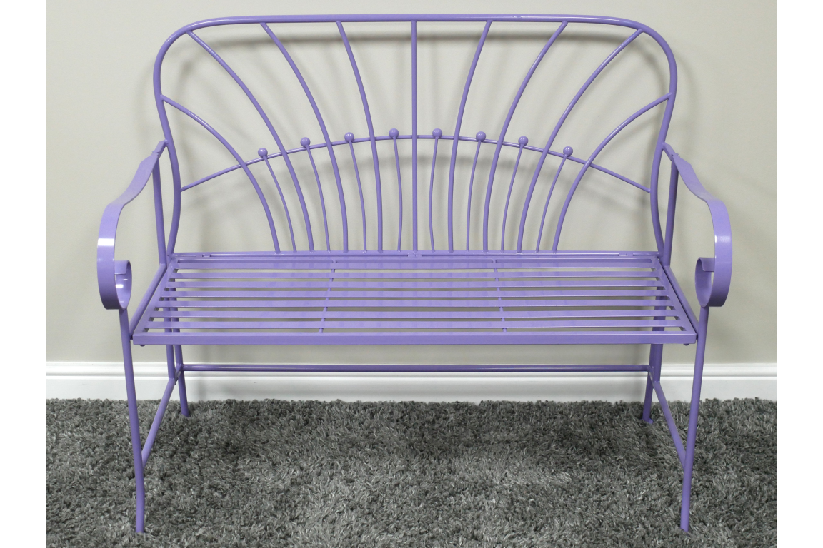 Garden Bench - Purple