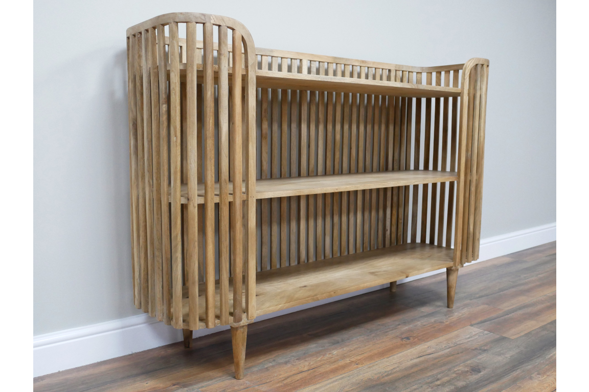 Curved Display Shelves