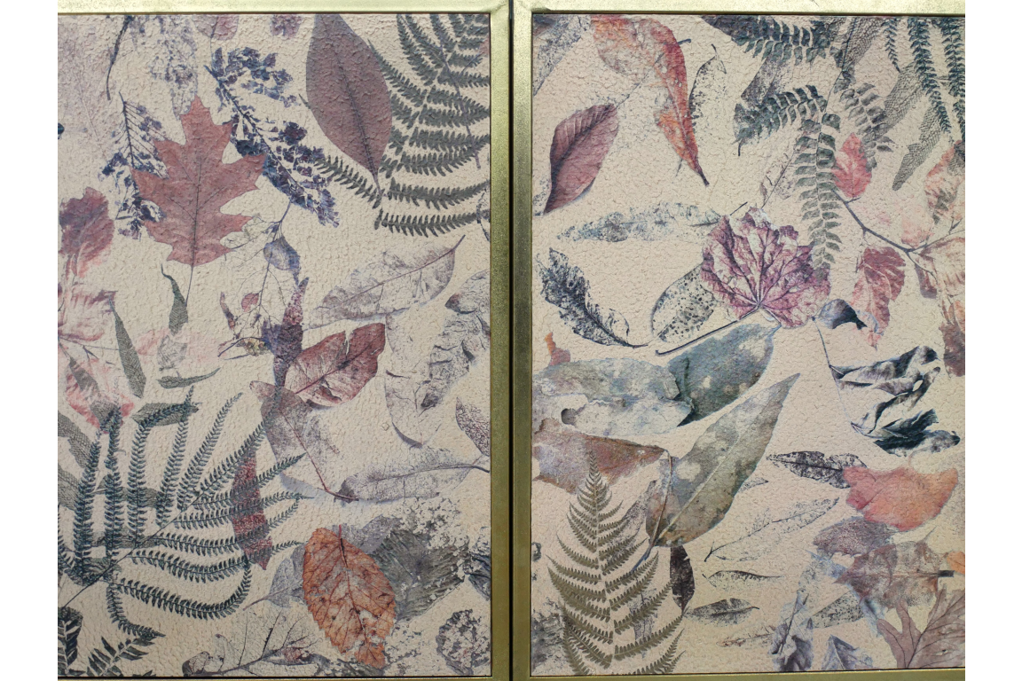 Sideboard Cabinet - Leaf Design 2 Door
