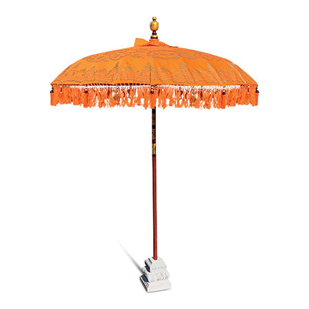 Bali Sun Parasol Orange And Gold 2m