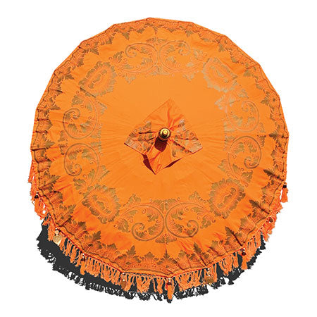 Bali Sun Parasol Orange And Gold 2m