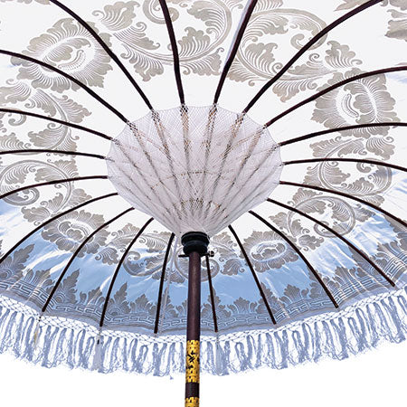 Bali Sun Parasol - White