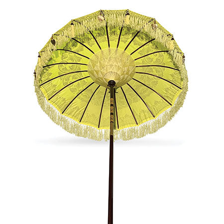 Bali Sun Parasol - Large Yellow