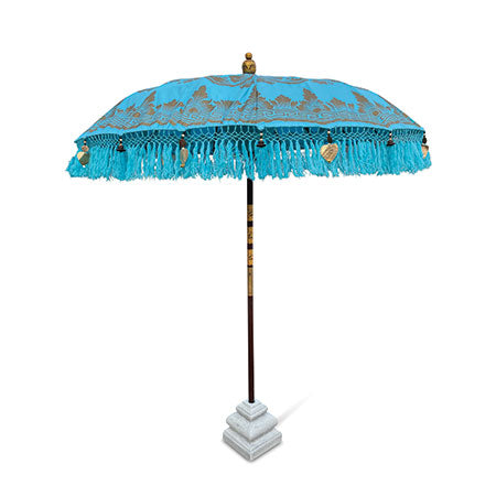 Parasol Base Terrazzo Grey - Large Heavier