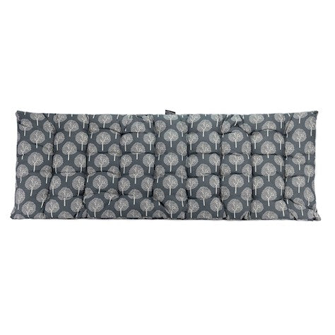 Seat Pad For Garden Bench - Tree Blue