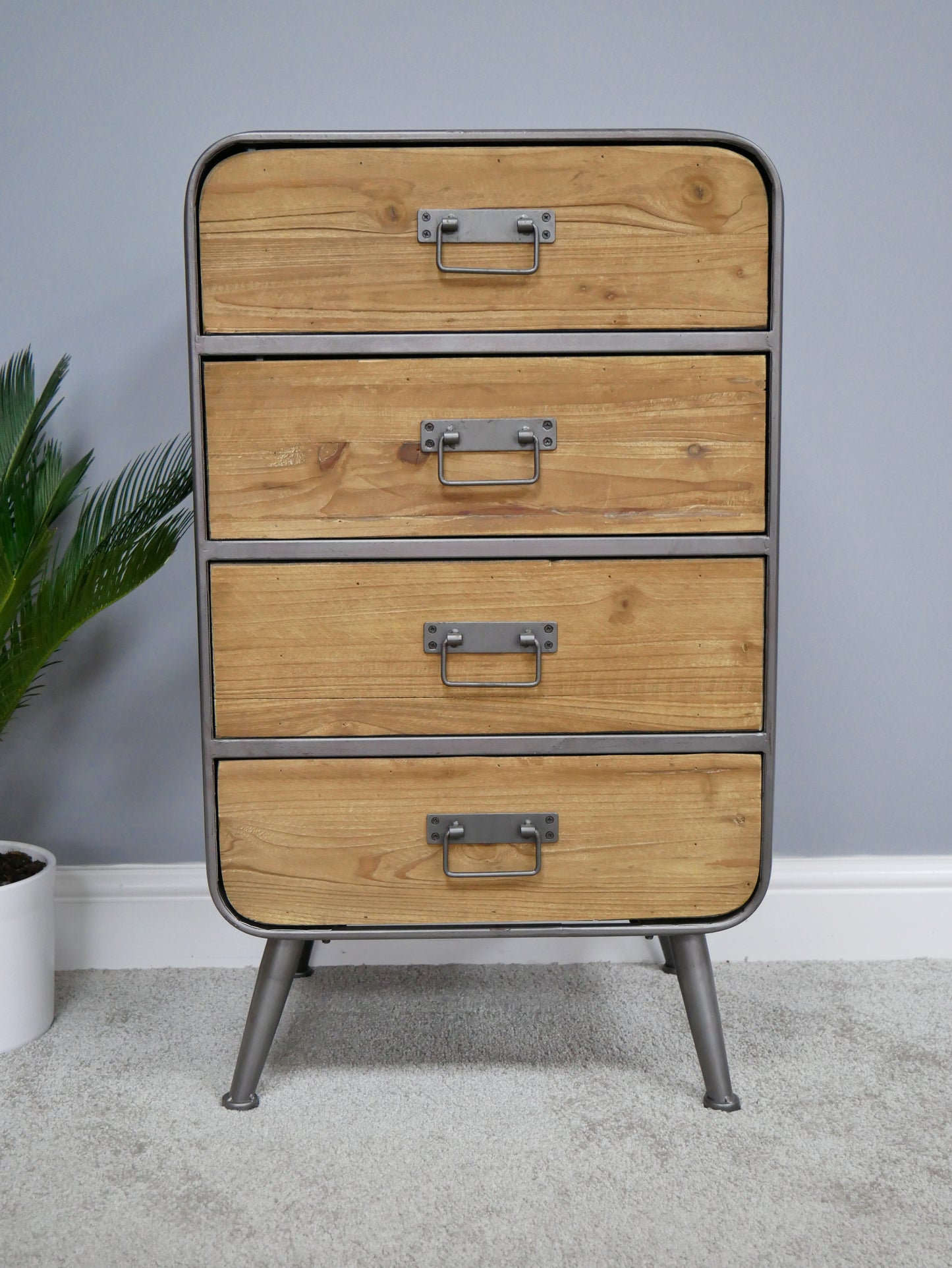 Large Retro Industrial Cabinet