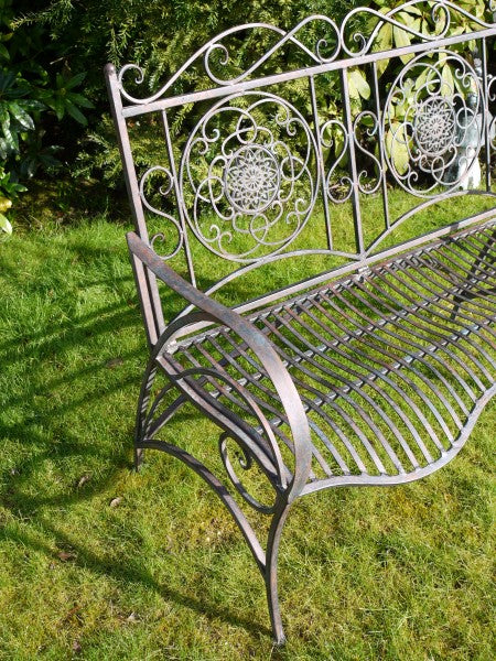 Outdoor Antiqued Effect Bench
