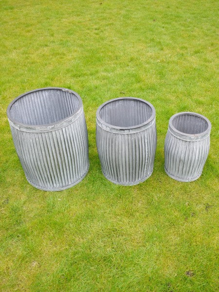 Set of 3 Round Planters