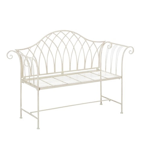 Garden Bench - Cream Gothic