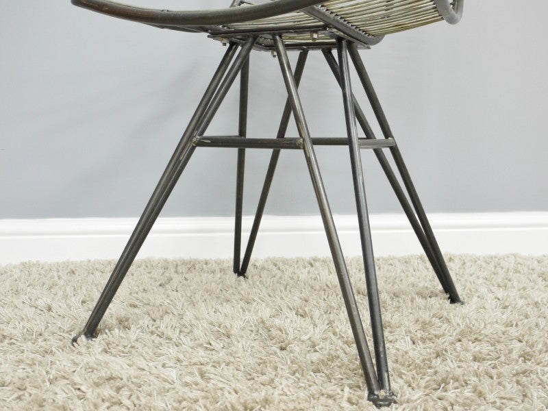 Metal Chair - Nickel