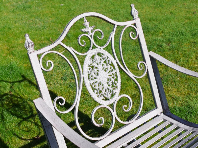 Outdoor Antique Grey Rocking Chair