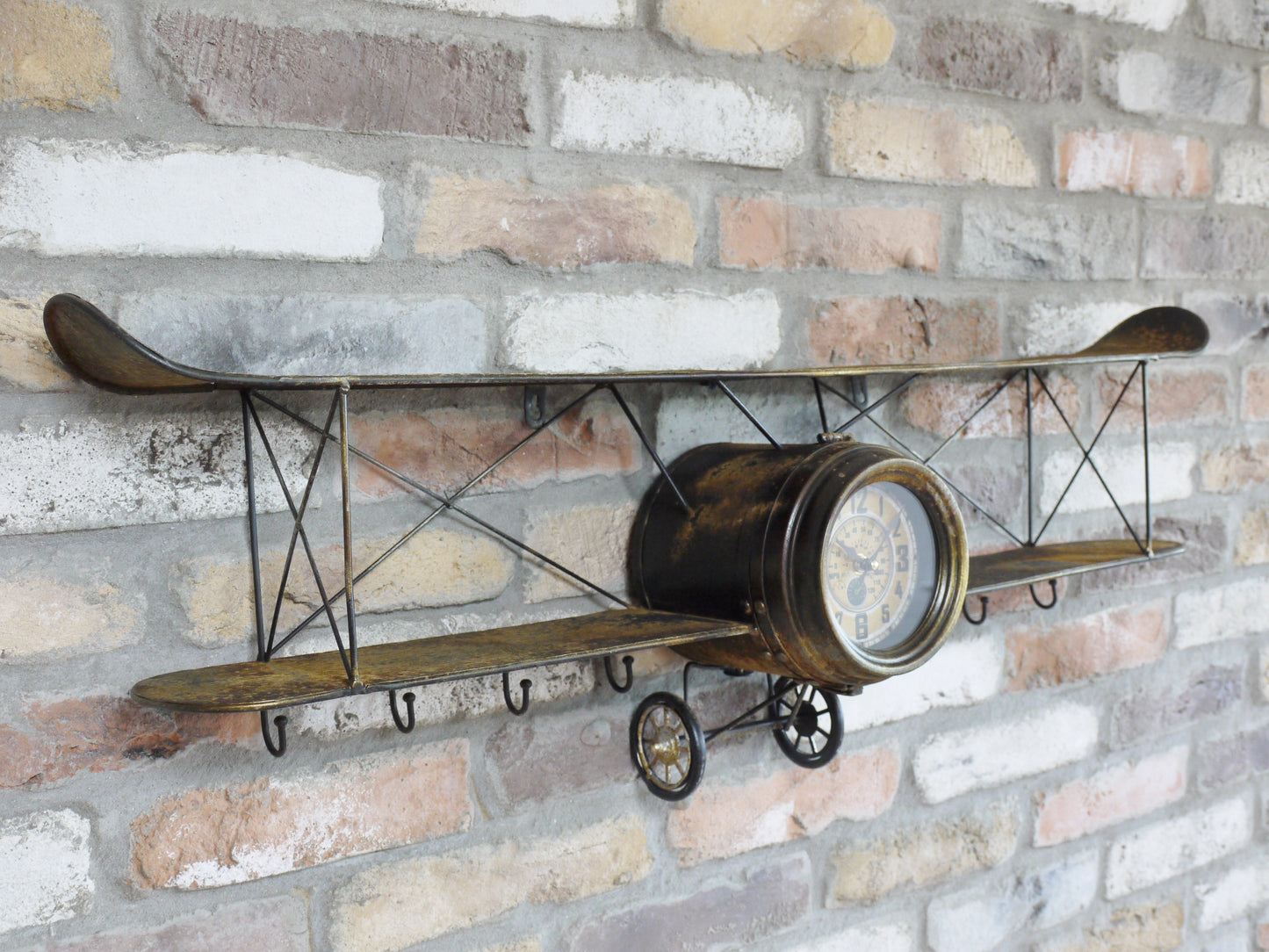 Aeroplane Wall Clock