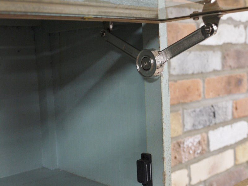 Industrial Green Cabinet
