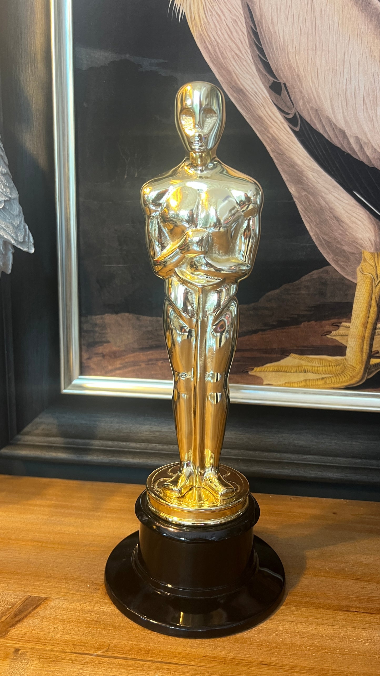 Polished Gold Metal Award Oscar Style Statue