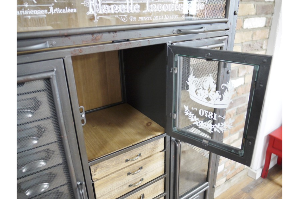 Industrial Cabinet Metal Multi Drawer