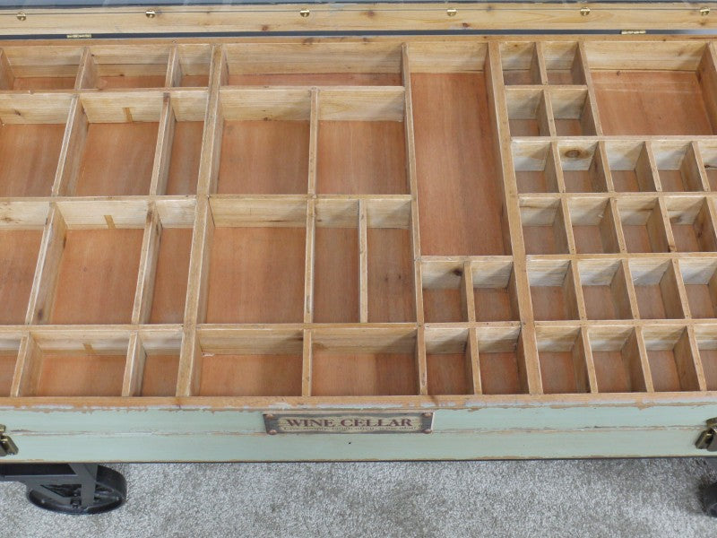 Coffee Table Glass Display