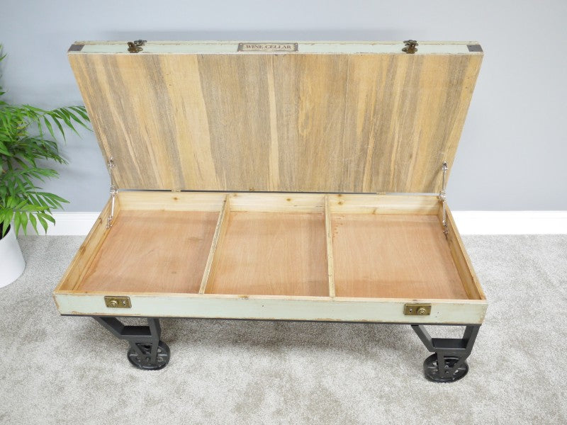 Coffee Table Glass Display