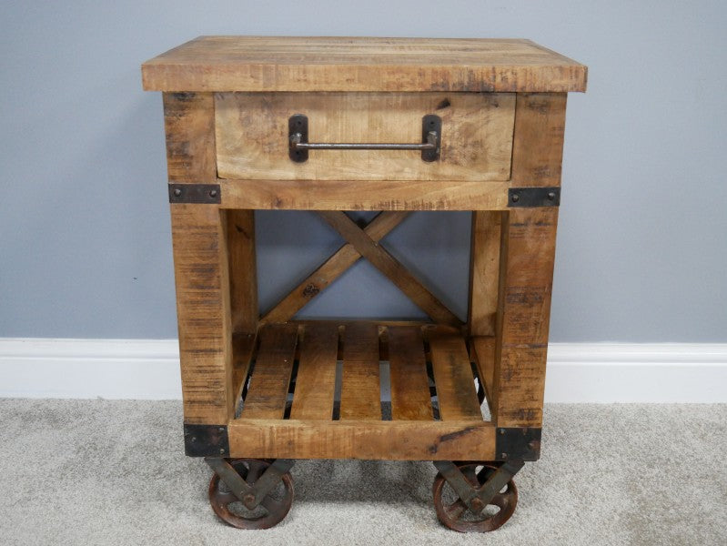 Industrial Bedside Cabinet