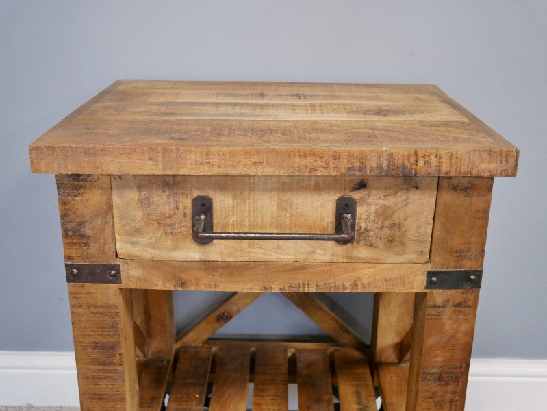Industrial Bedside Cabinet