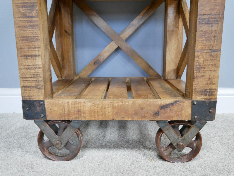 Industrial Bedside Cabinet