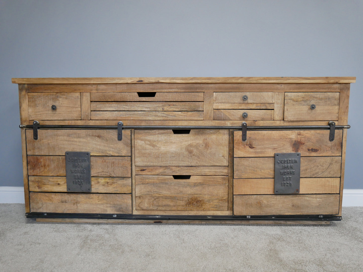 Large Industrial Sideboard - back in stock