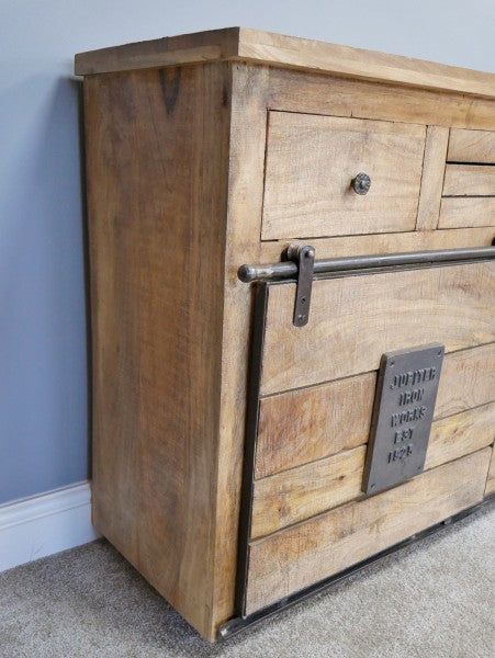 Large Industrial Sideboard - back in stock