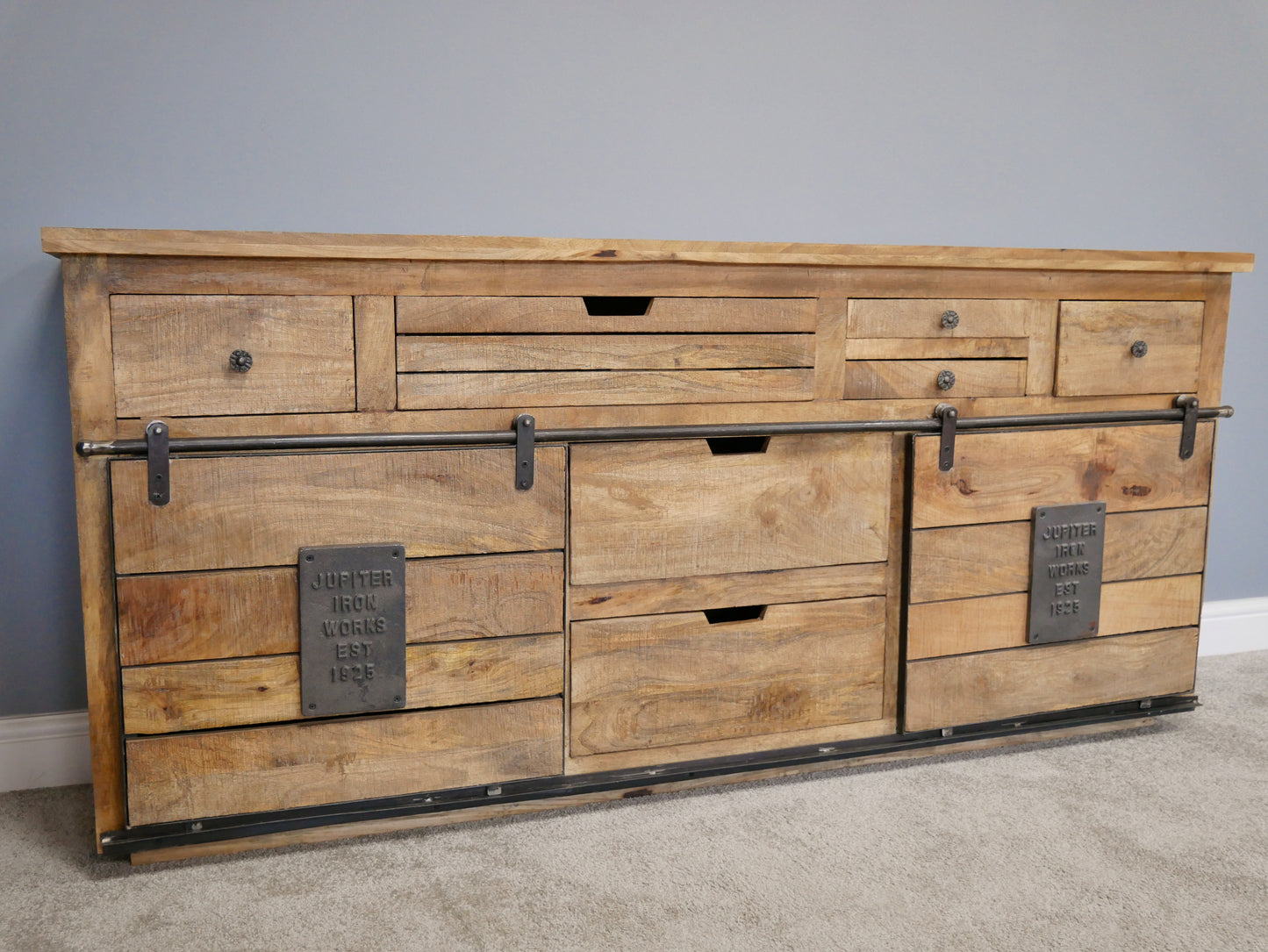Large Industrial Sideboard - back in stock