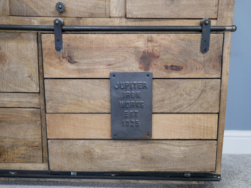 Large Industrial Sideboard - back in stock