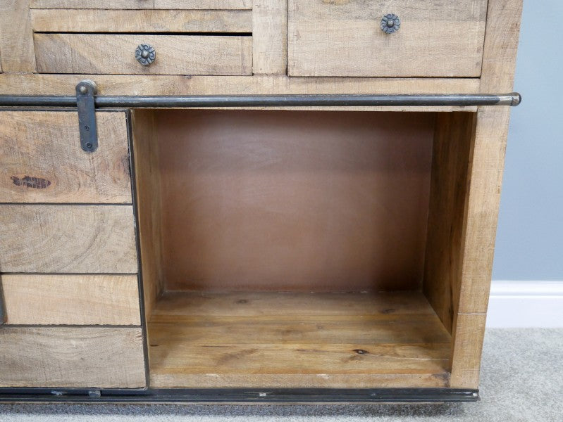 Large Industrial Sideboard - back in stock