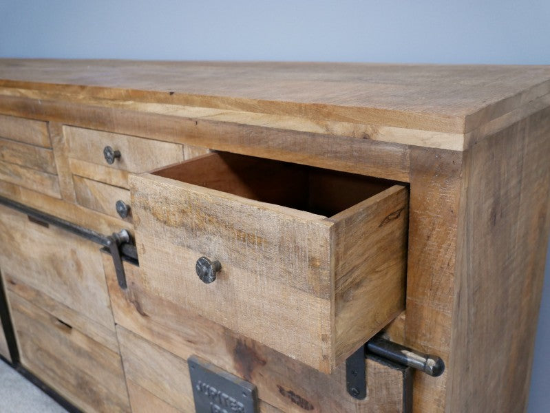 Large Industrial Sideboard - back in stock