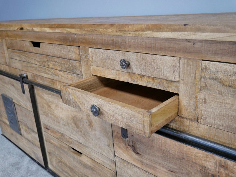 Large Industrial Sideboard - back in stock