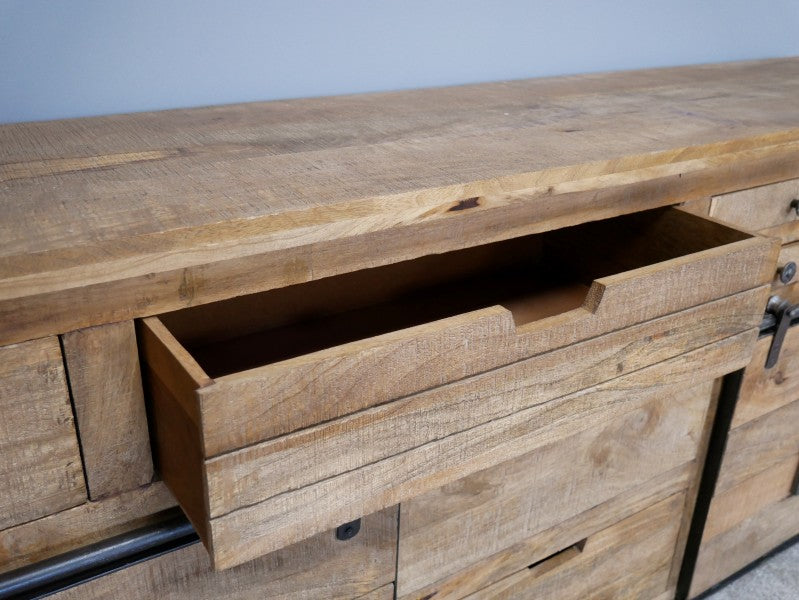 Large Industrial Sideboard - back in stock