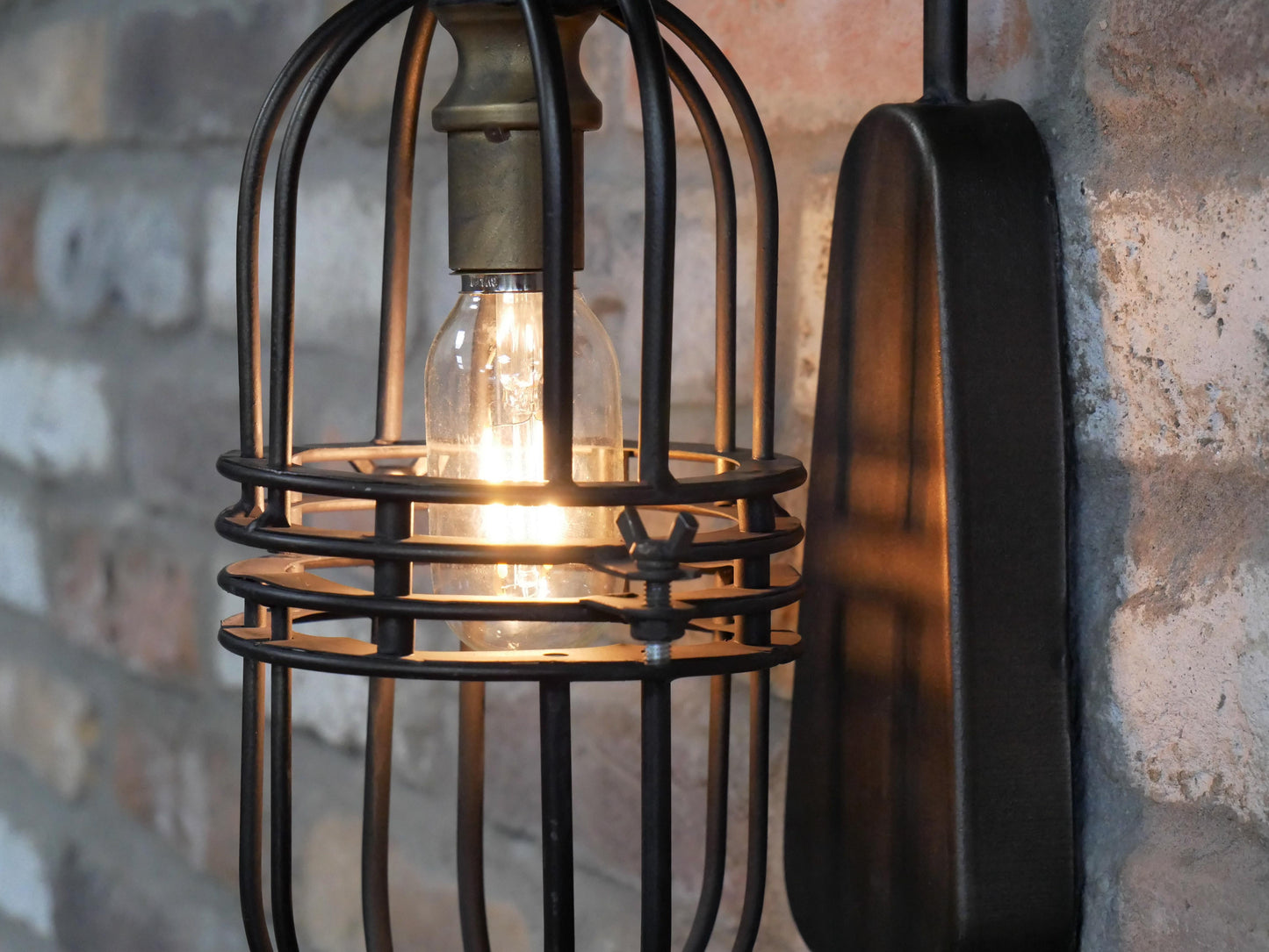 Industrial Wall Light - LED Battery operated