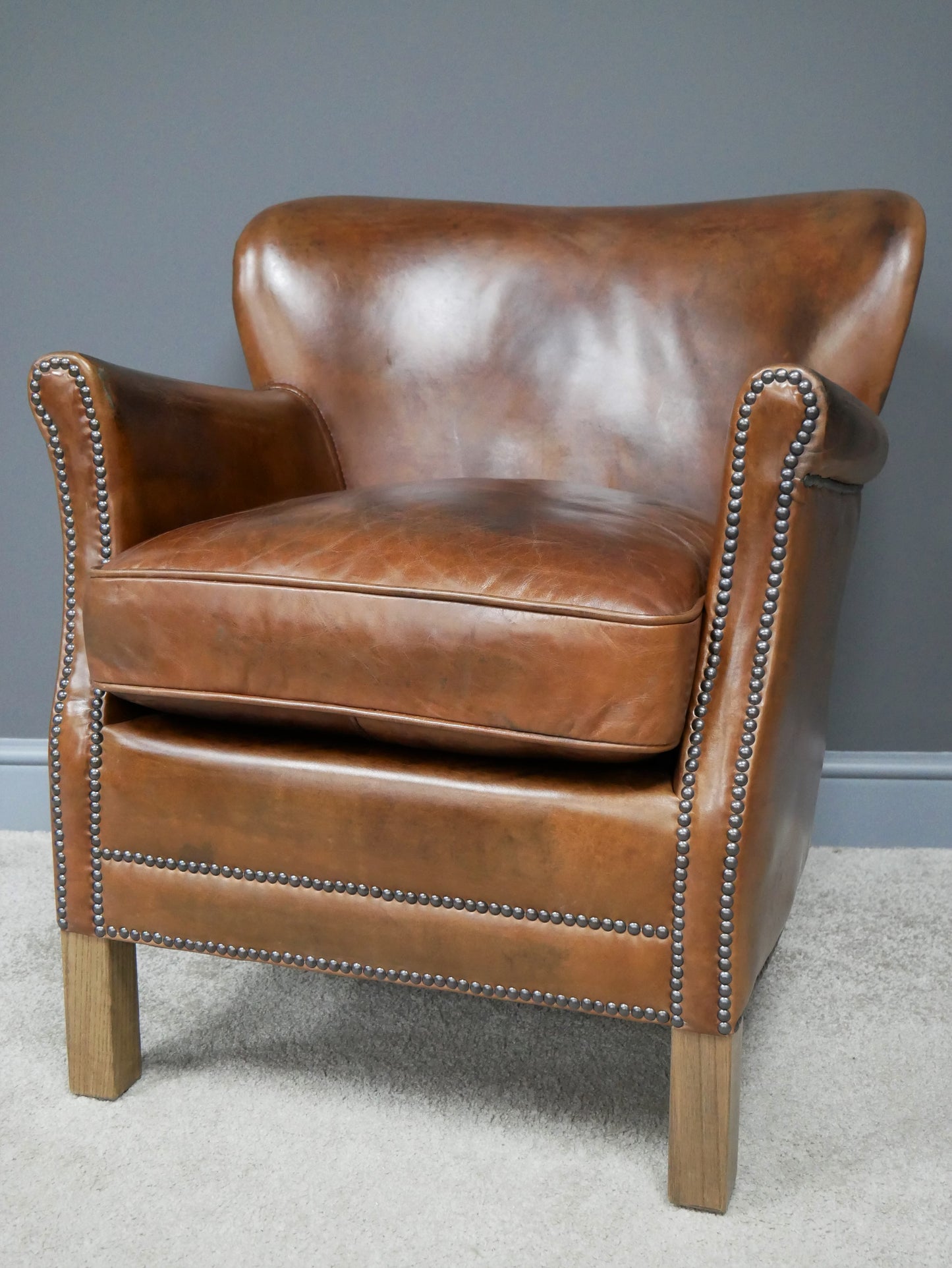 Leather Cosy Chair