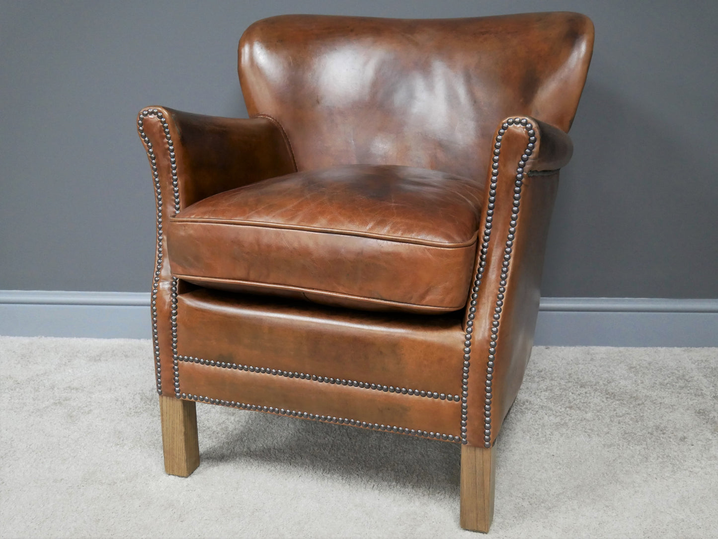 Leather Cosy Chair