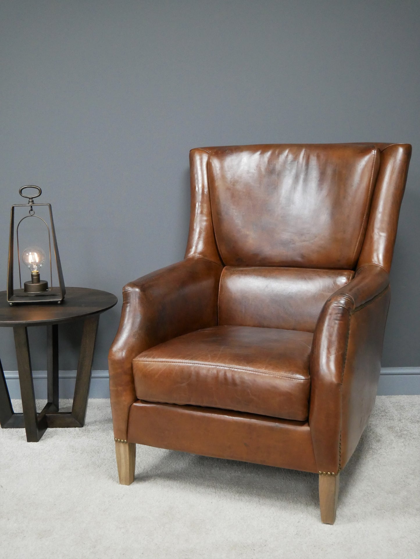 Leather Reading Chair