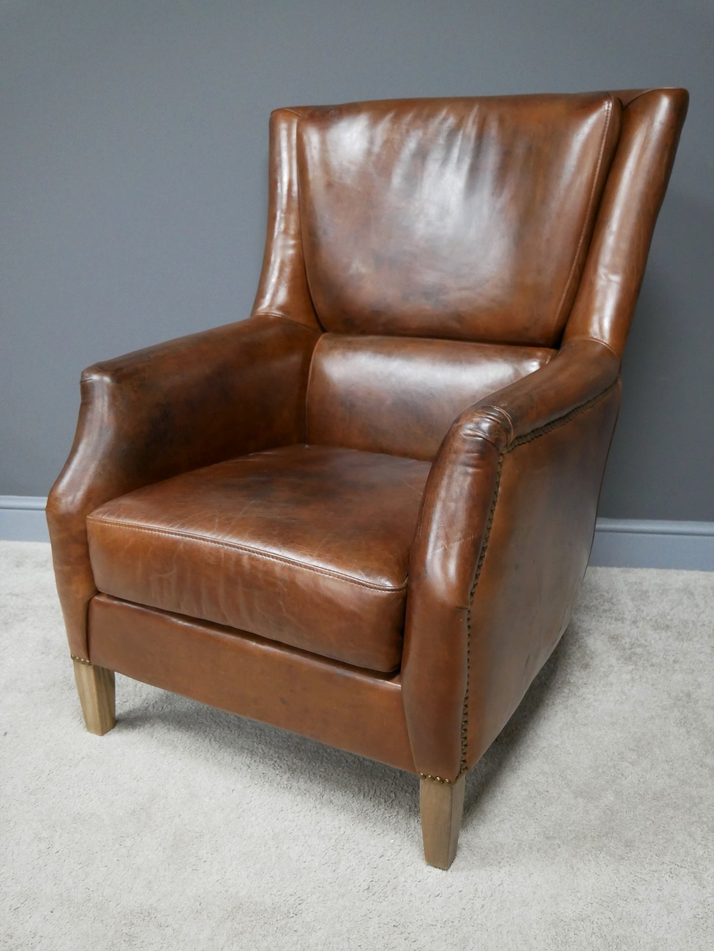 Leather Reading Chair