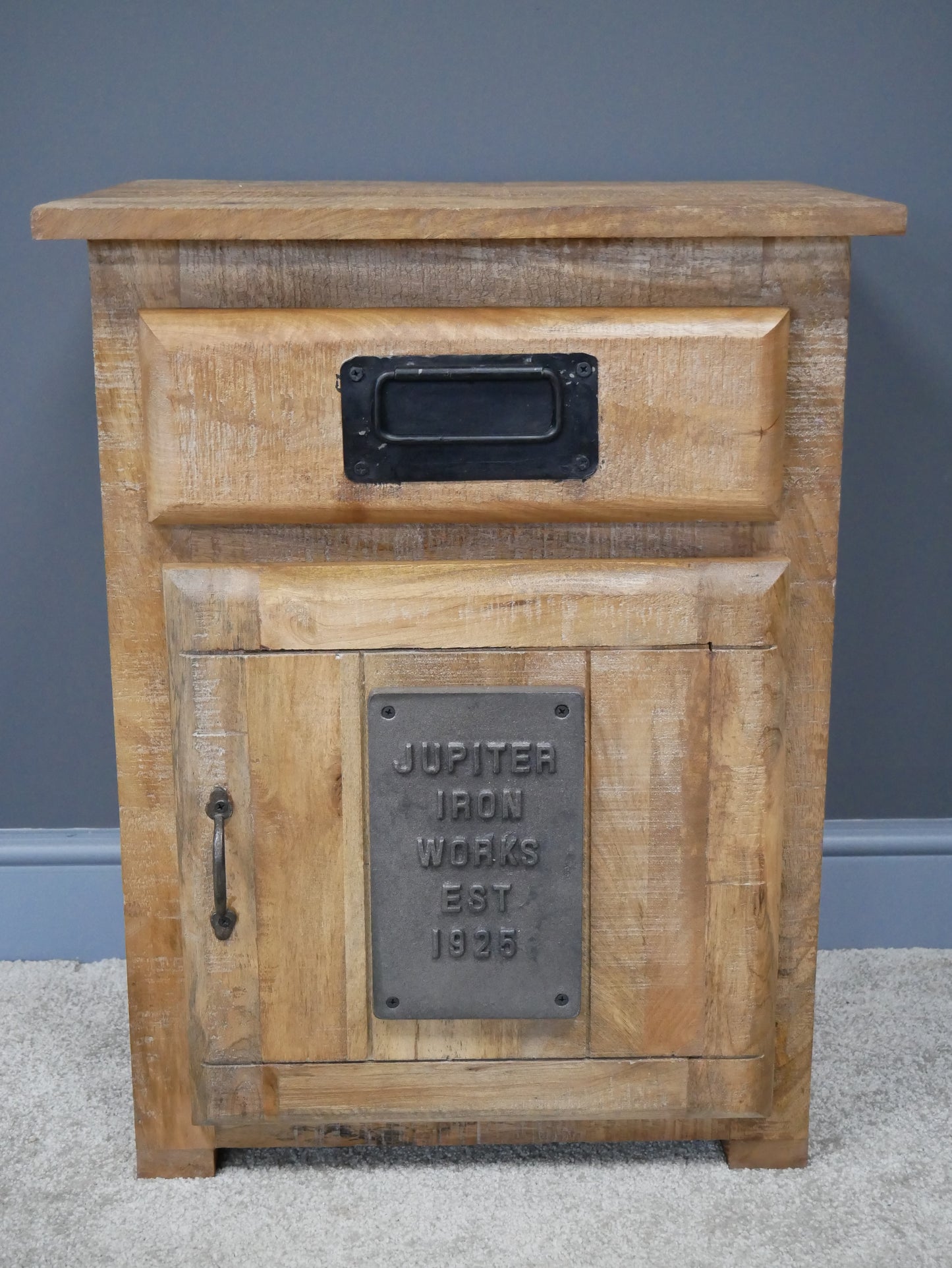 Industrial Bedside Cabinet