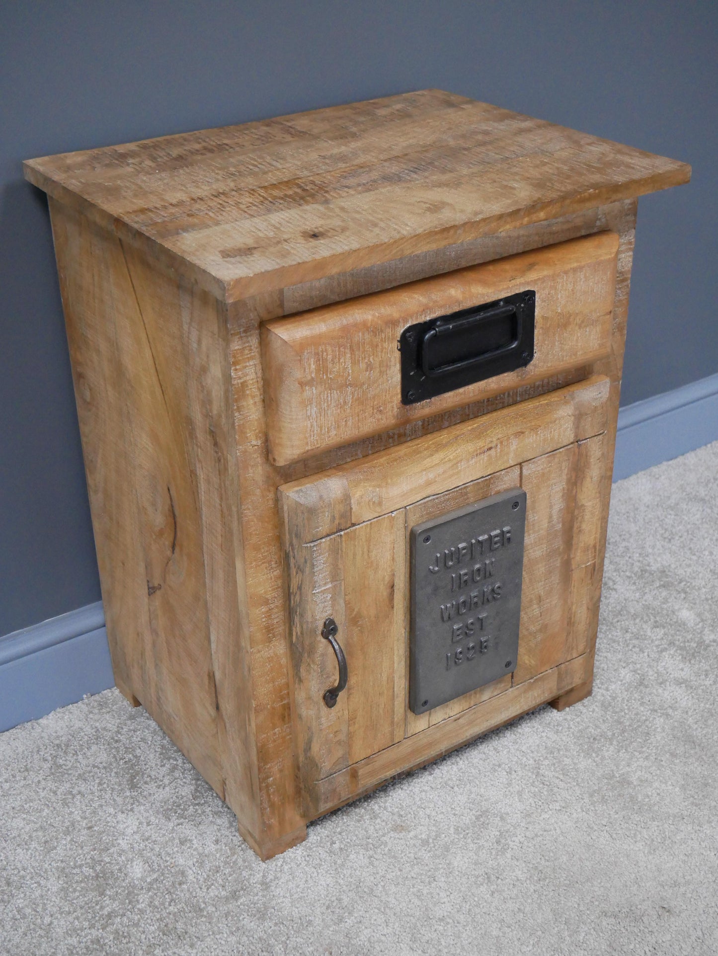 Industrial Bedside Cabinet