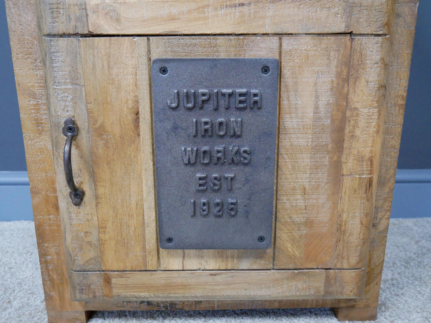 Industrial Bedside Cabinet