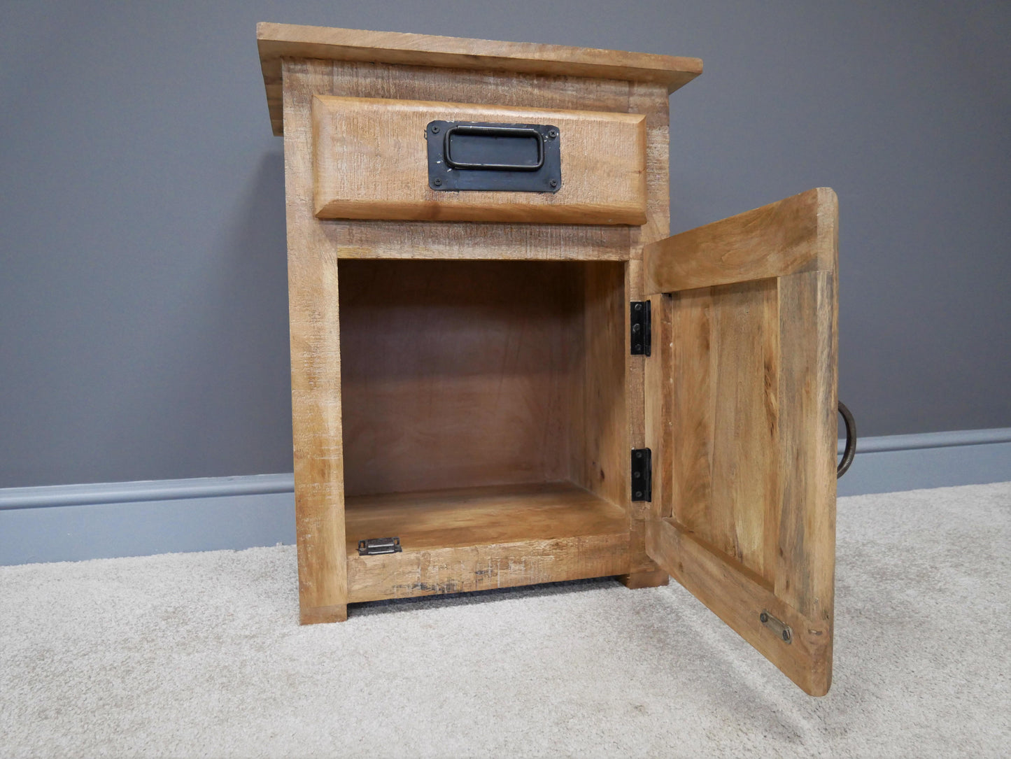 Industrial Bedside Cabinet