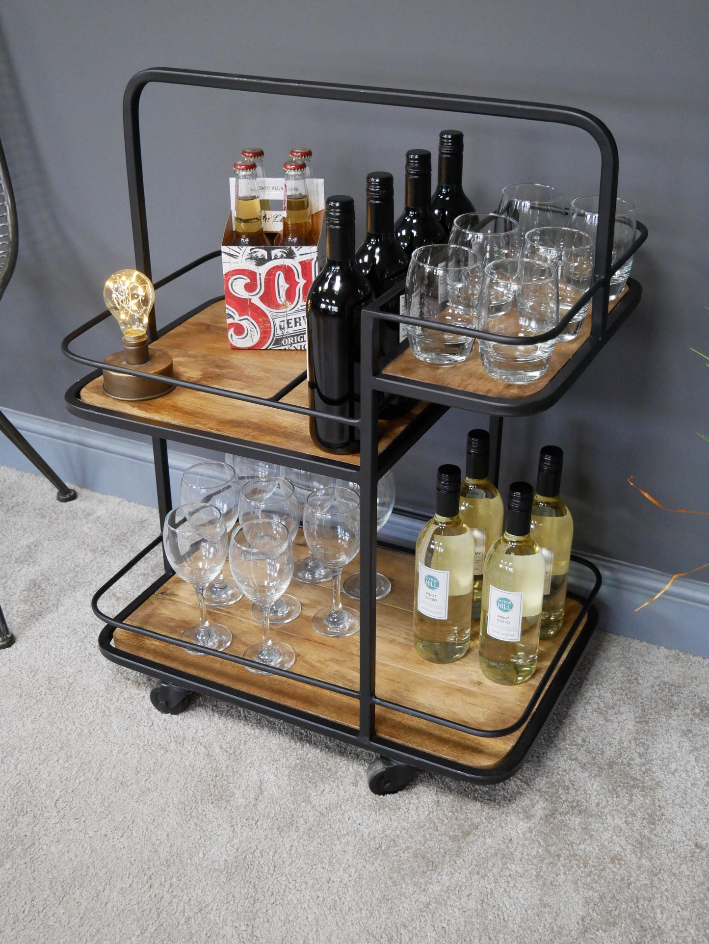 Wine Trolley - Back In Stock
