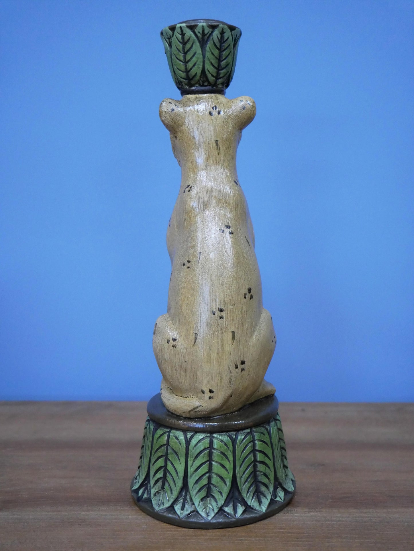 Leopard Candle Holder