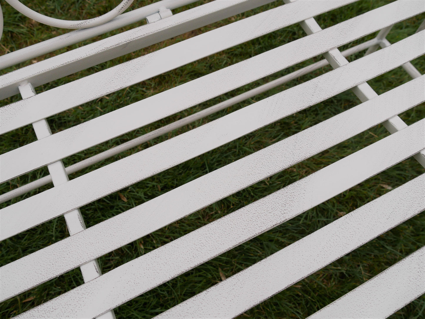 Outdoor Cream Bench