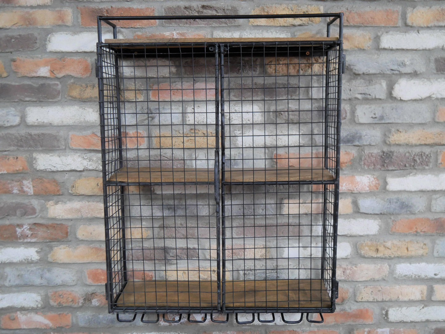 Industrial Wine Wall Unit