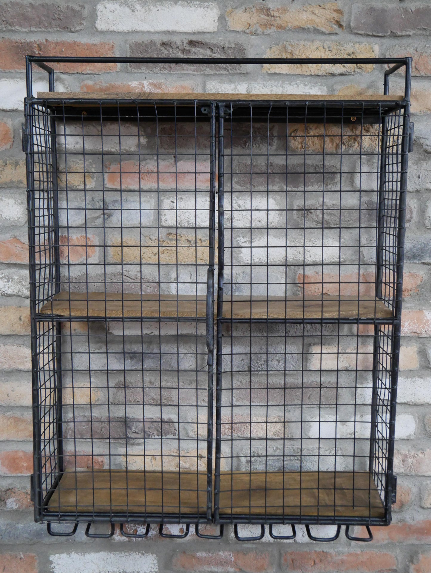 Industrial Wine Wall Unit