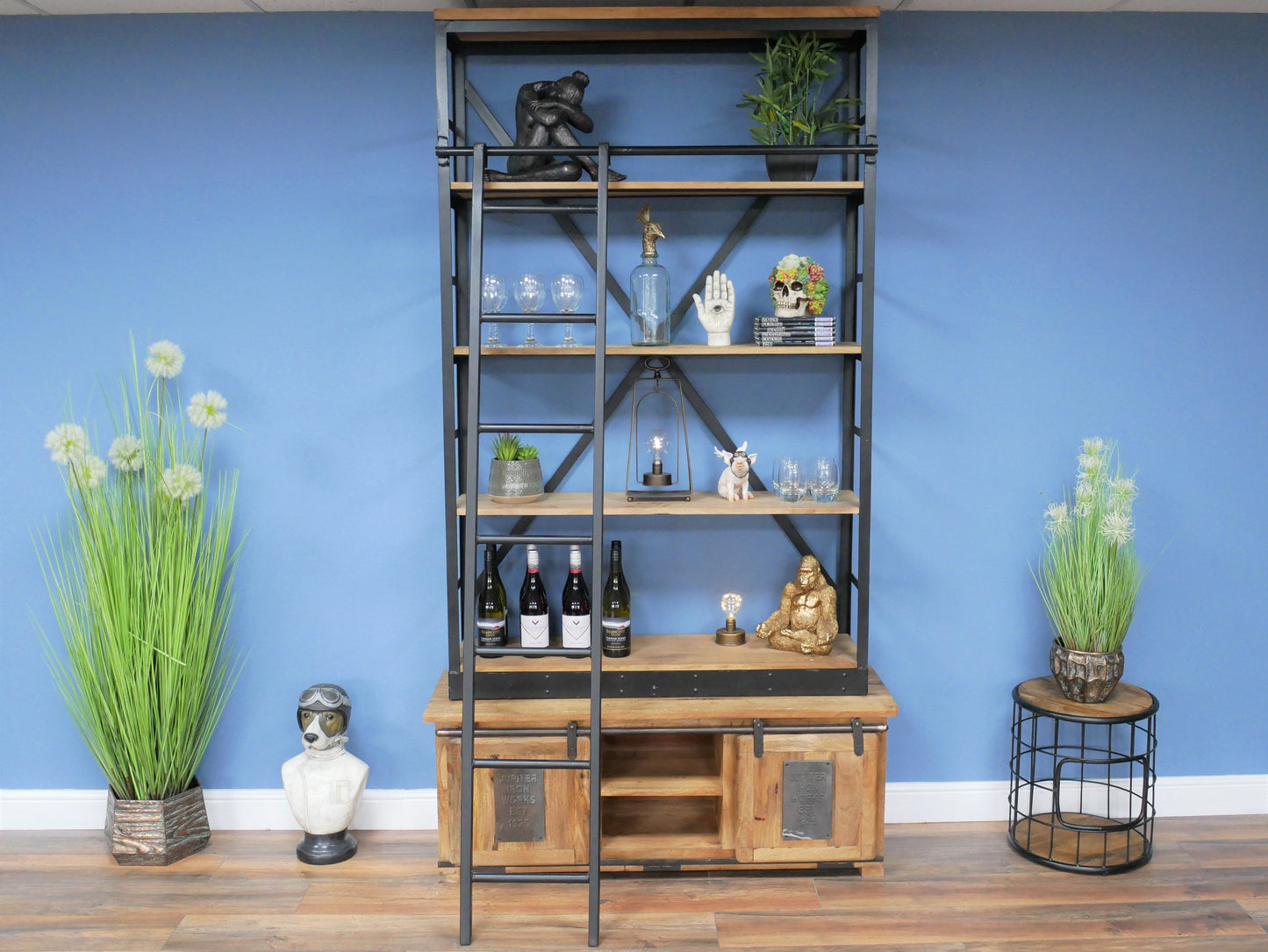 Industrial Bookcase