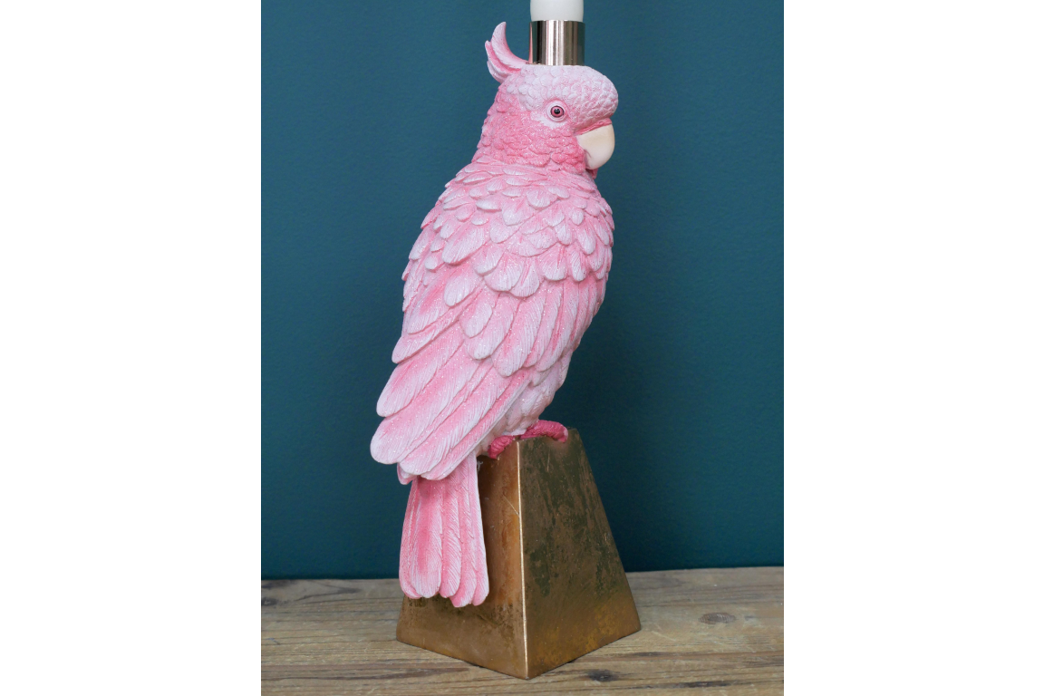 Bird Candle Holder Pink