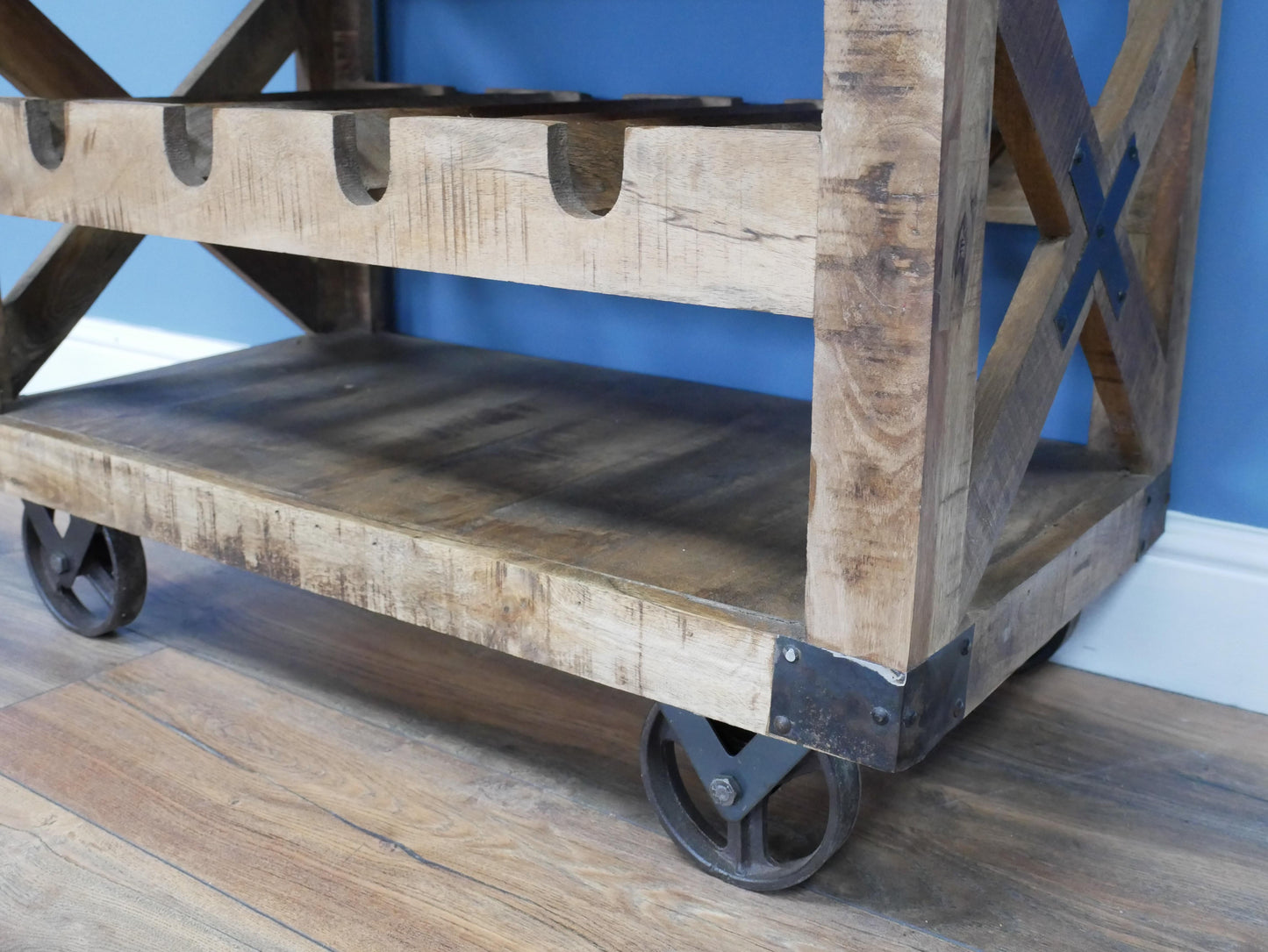 Industrial Wine Cabinet