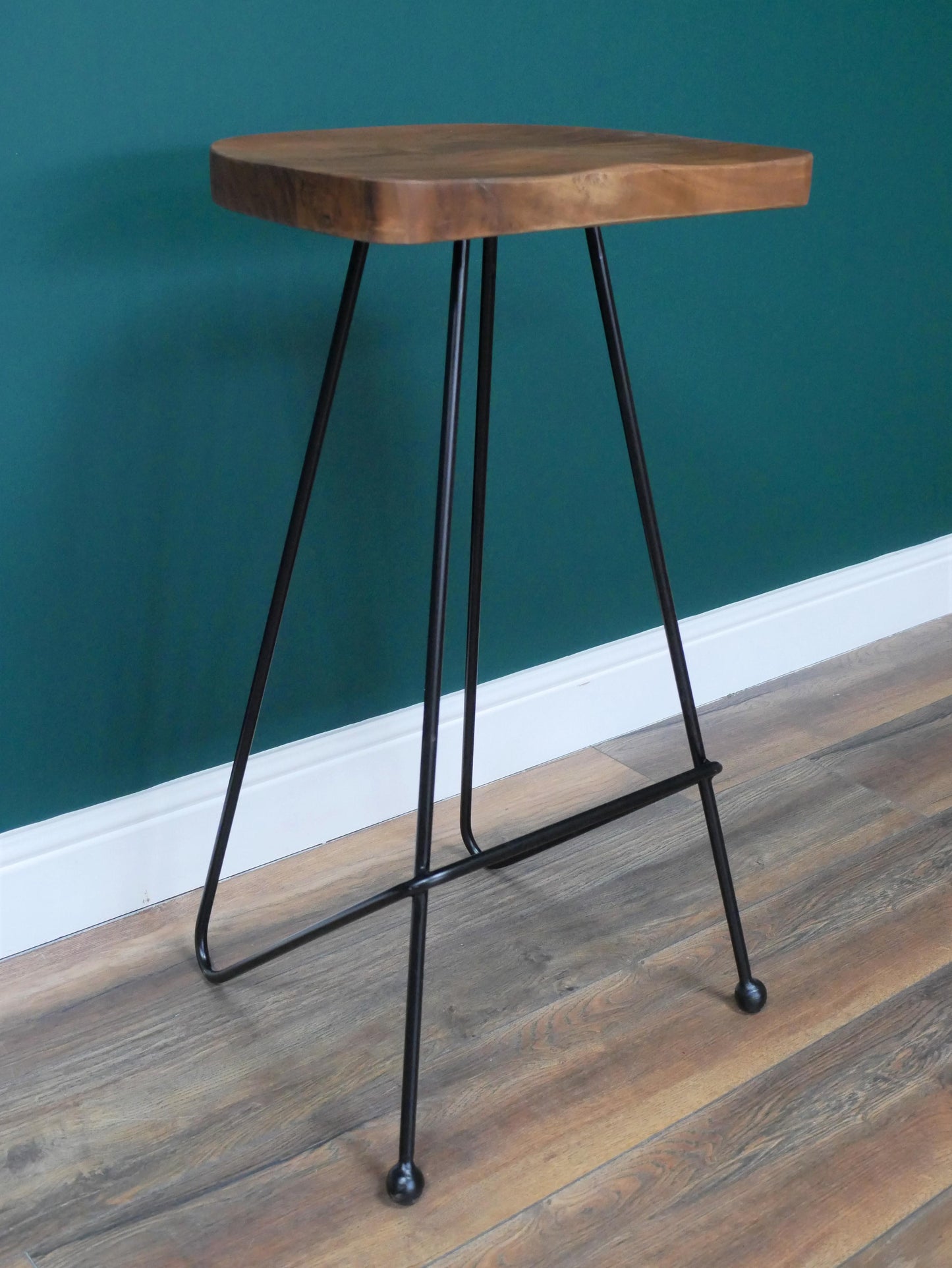 Bar Stool Wooden Top